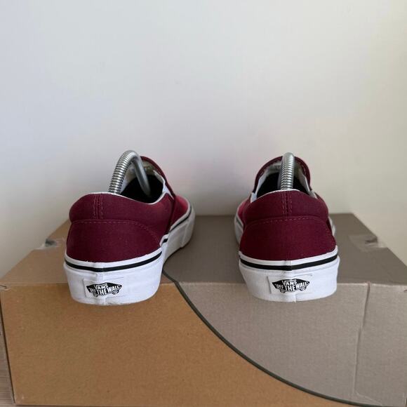 Vans Classic Lo Slip On Pink \\White Sneakers  SZ- 6 Men SZ- 7.5 Women main image 12